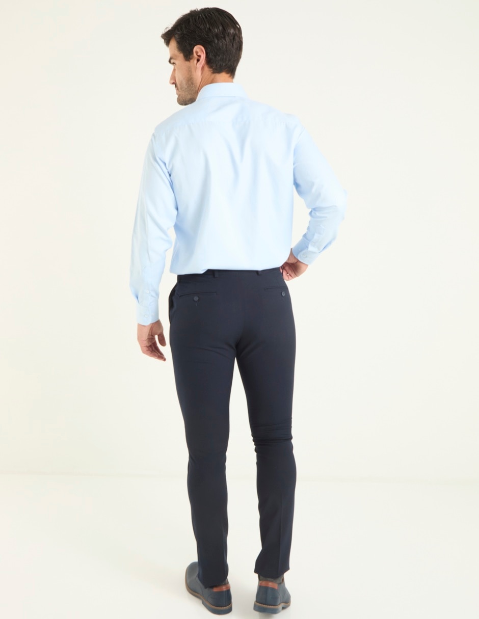 Pantalón de vestir regular para hombre 2