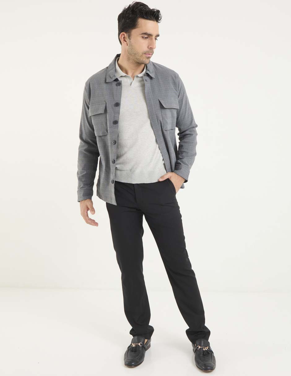Pantalón de vestir regular para hombre 3