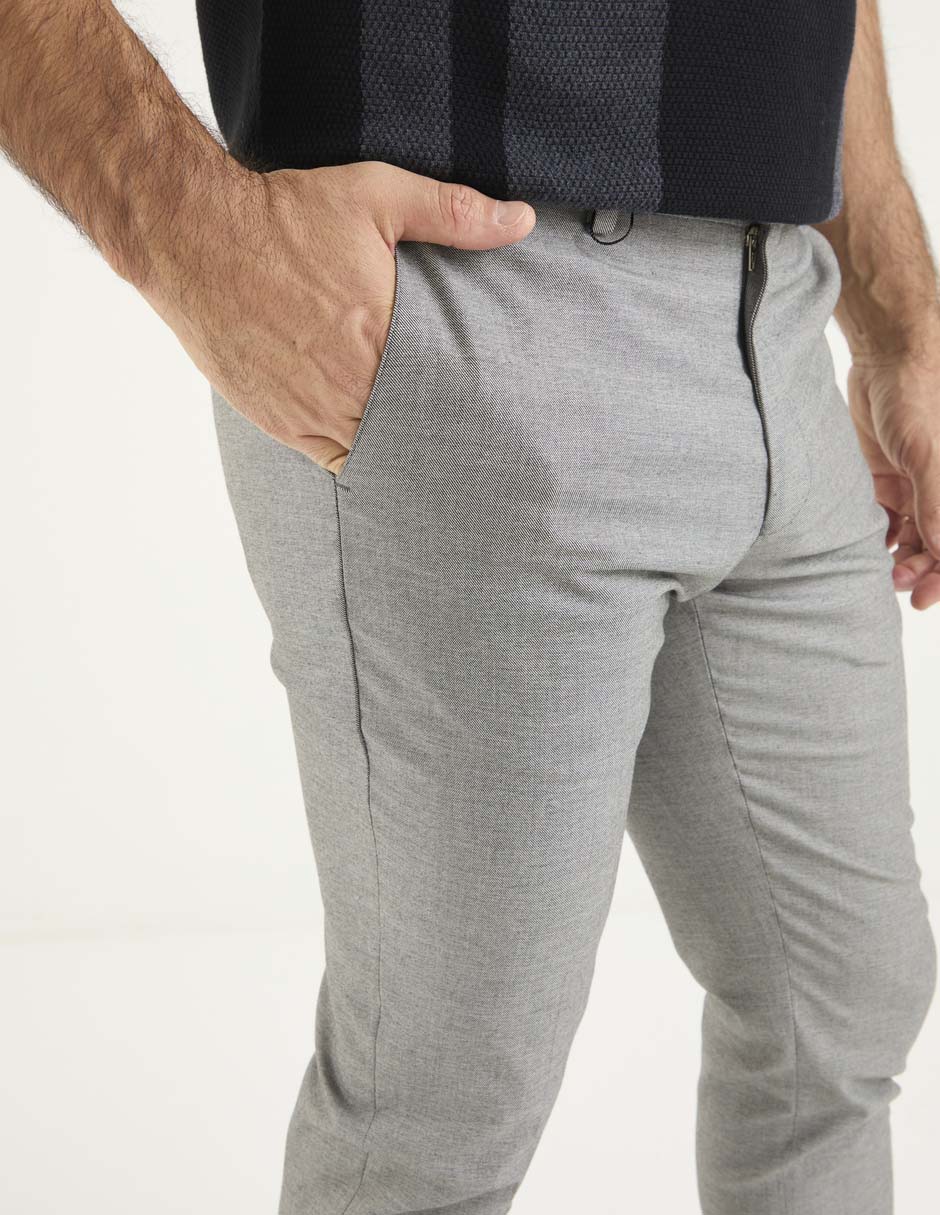 Pantalón de vestir slim para hombre 4