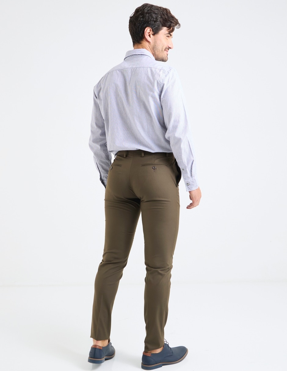Pantalón de vestir slim para hombre 2