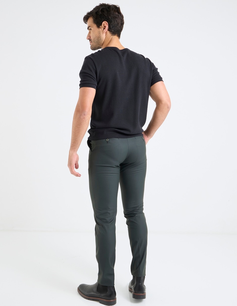 Pantalón de vestir slim para hombre 2