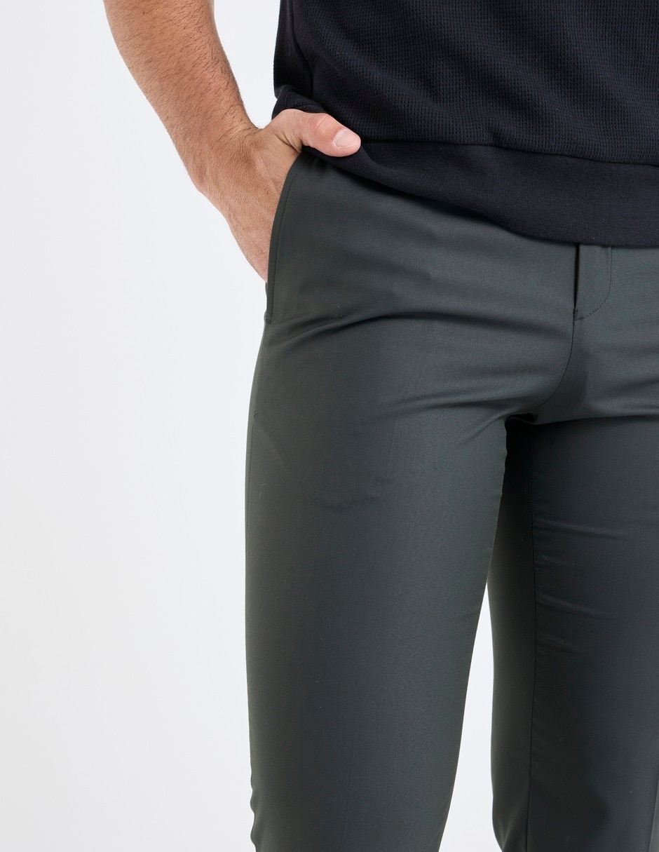 Pantalón de vestir slim para hombre 4