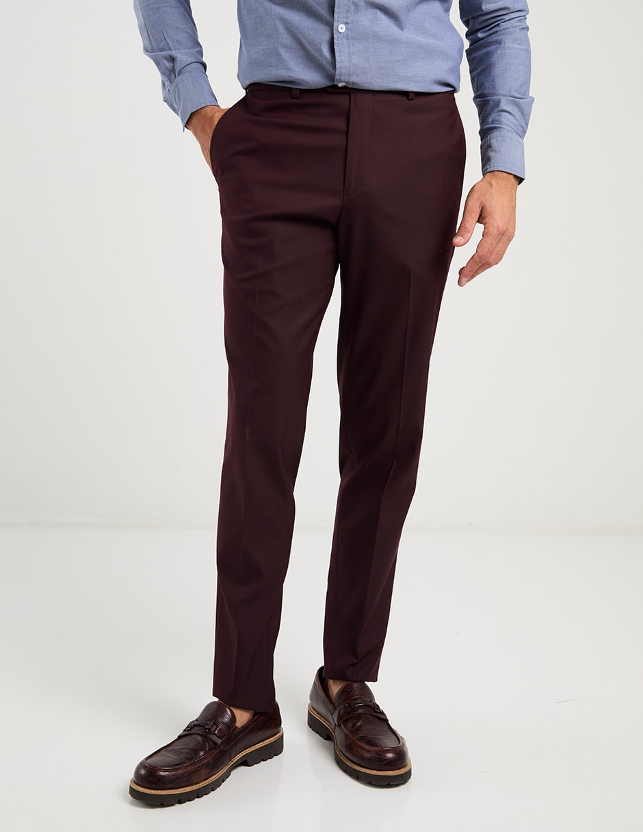 Pantalón de vestir slim para hombre 2