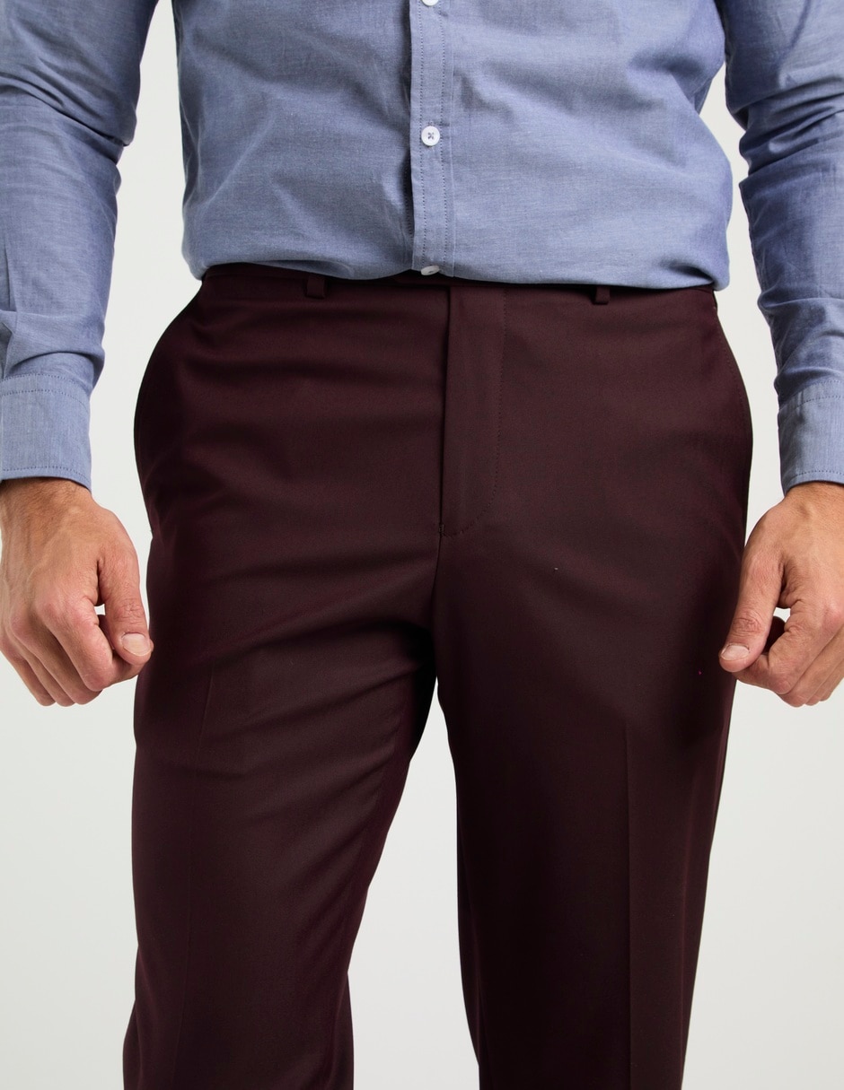 Pantalón de vestir slim para hombre 4