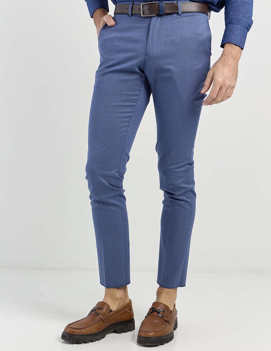 Pantalón de vestir chino slim para hombre