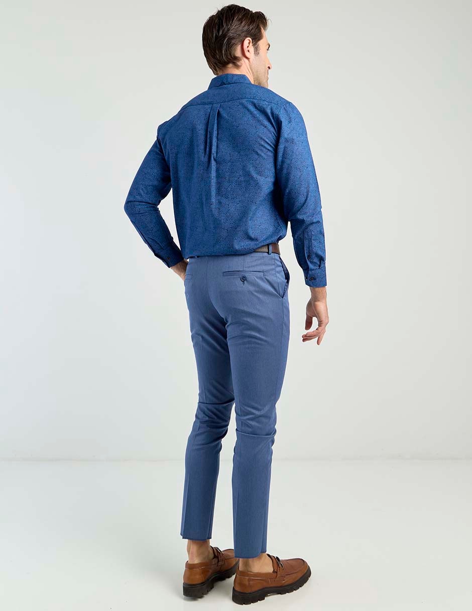 Pantalón de vestir chino slim para hombre 6