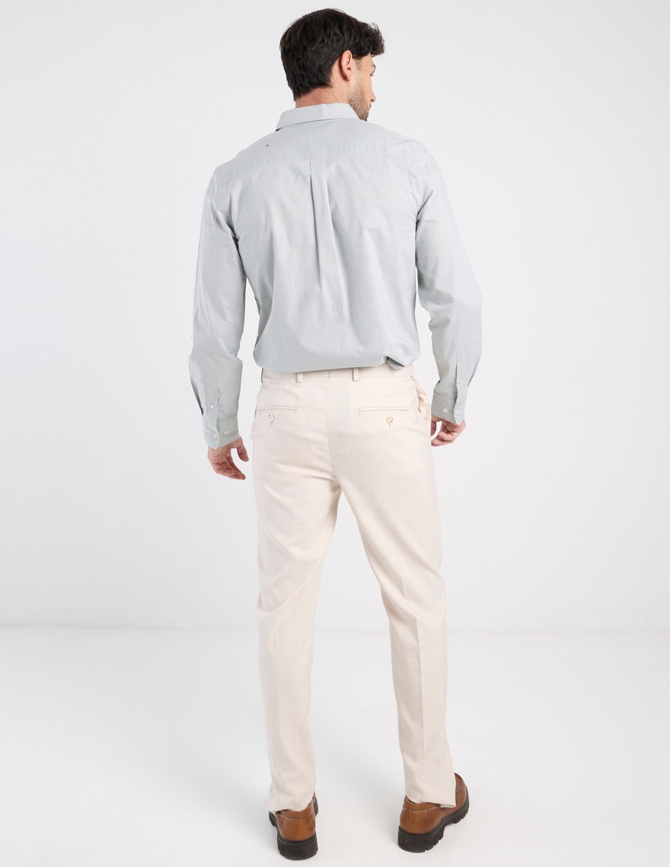 Pantalón de vestir recto para hombre 2