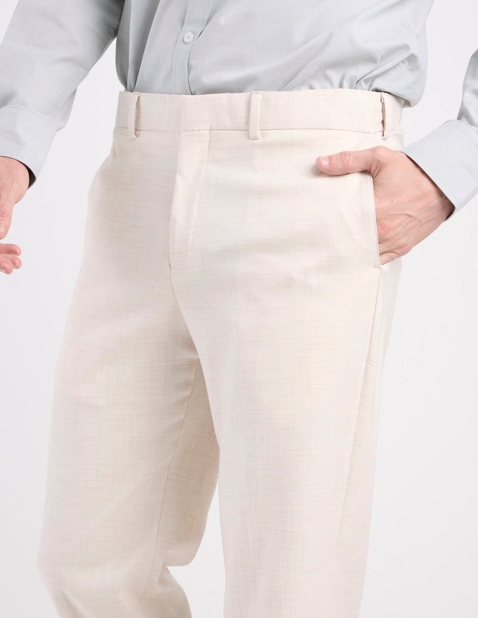 Pantalón de vestir recto para hombre 4