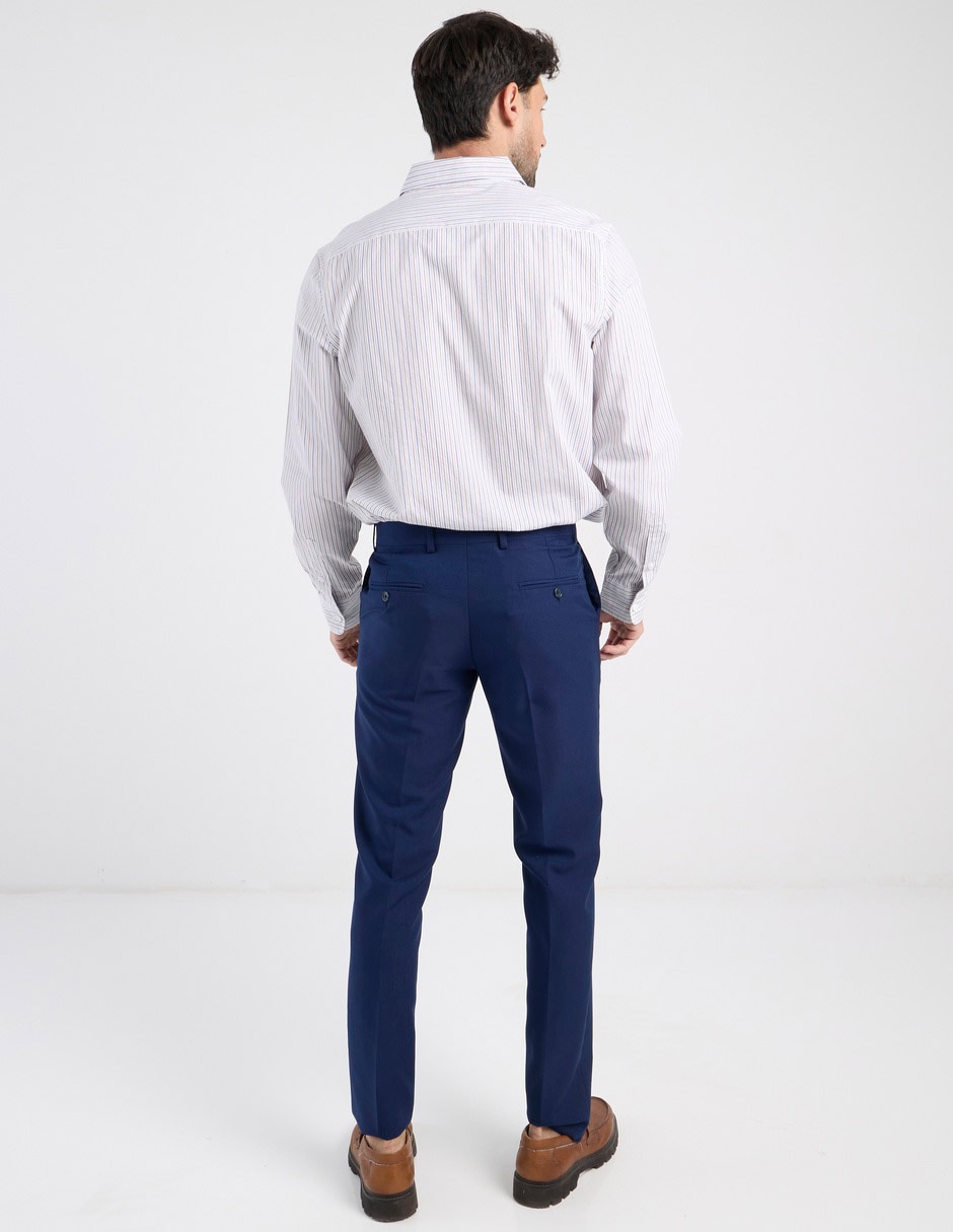 Pantalón de vestir recto de para hombre 2