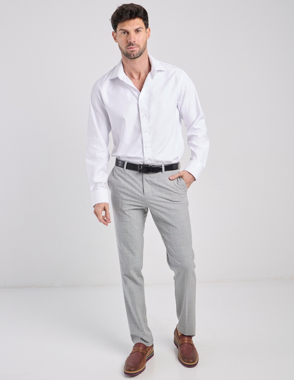 Pantalón de vestir recto para hombre 3
