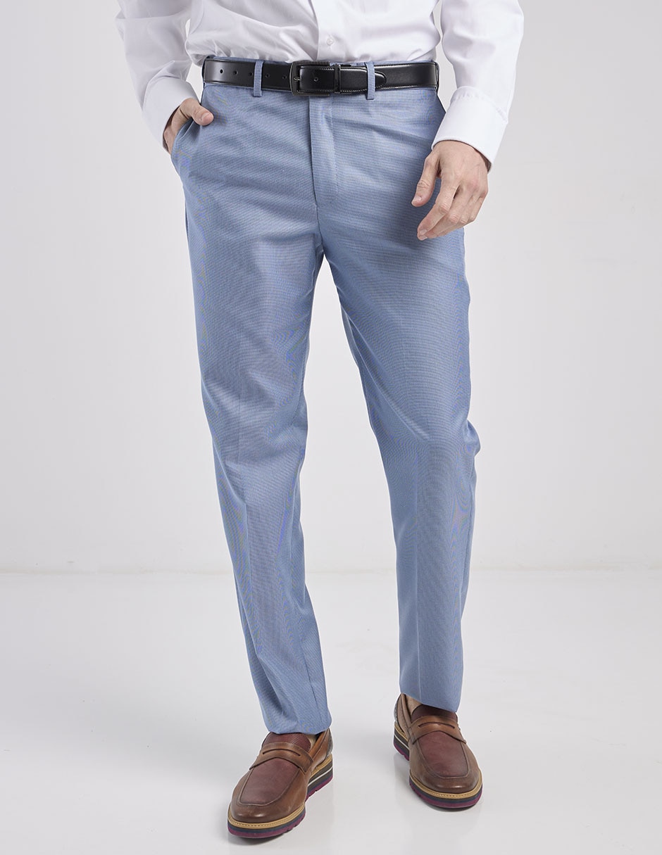 Pantalón de vestir recto para hombre