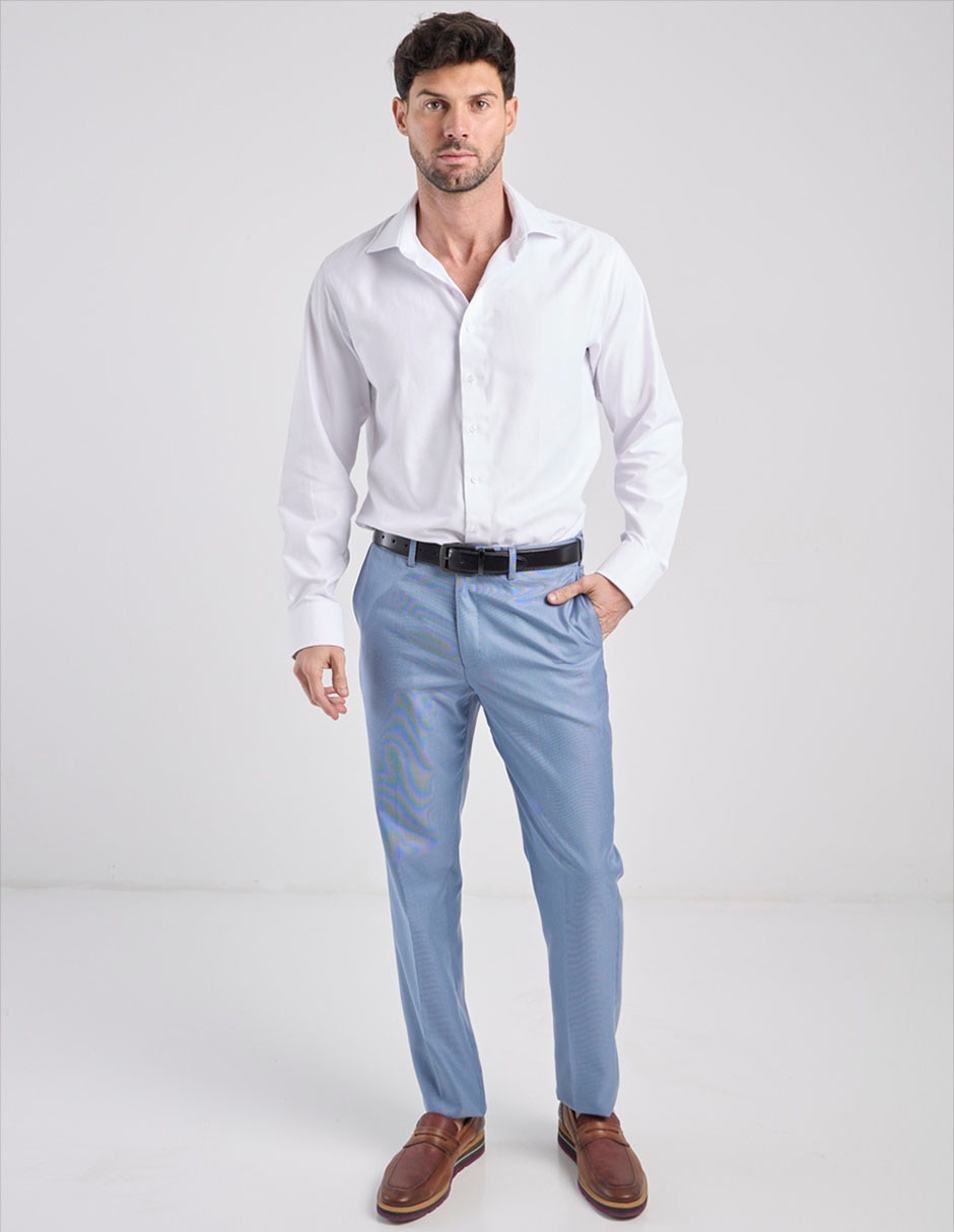 Pantalón de vestir recto para hombre 3