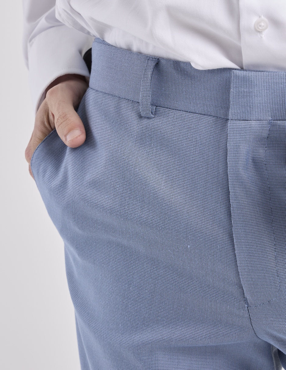 Pantalón de vestir recto para hombre 4