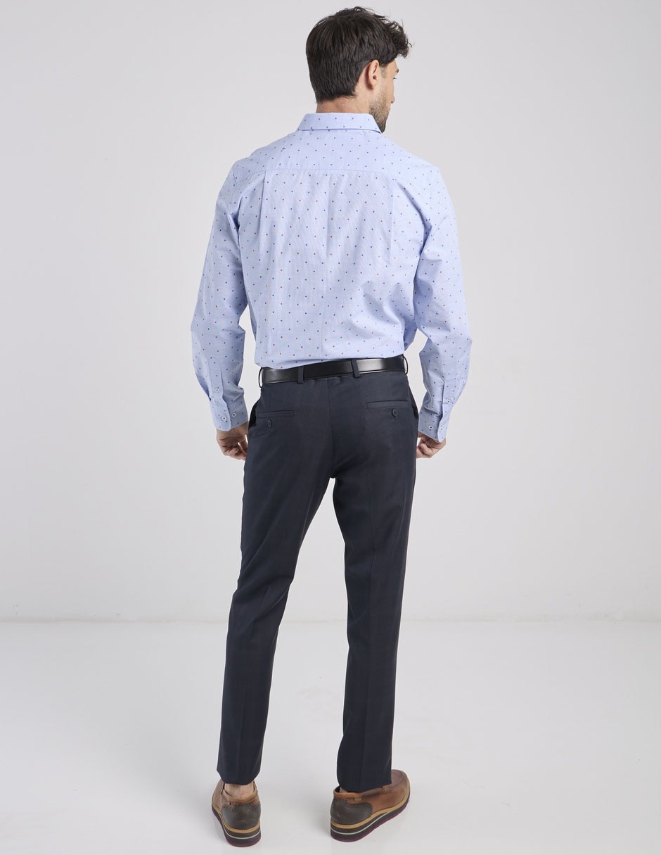 Pantalón de vestir recto para hombre 2