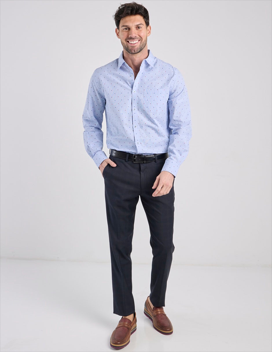 Pantalón de vestir recto para hombre 3