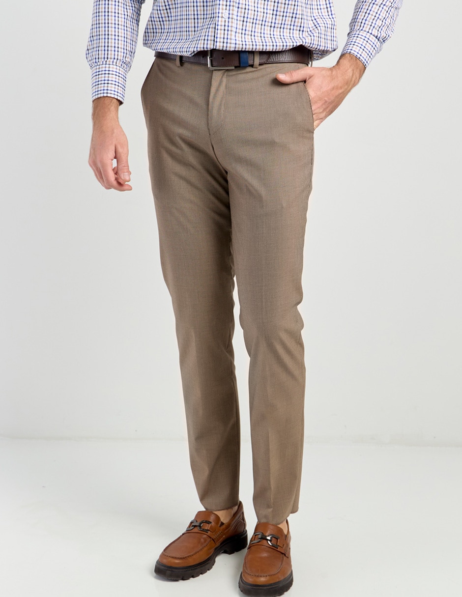 Pantalón de vestir slim para hombre Pantalón de vestir slim para hombre