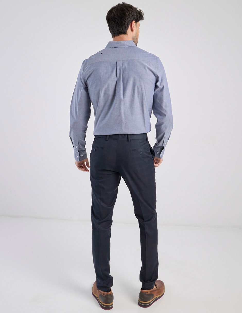 Pantalón de vestir recto para hombre 2