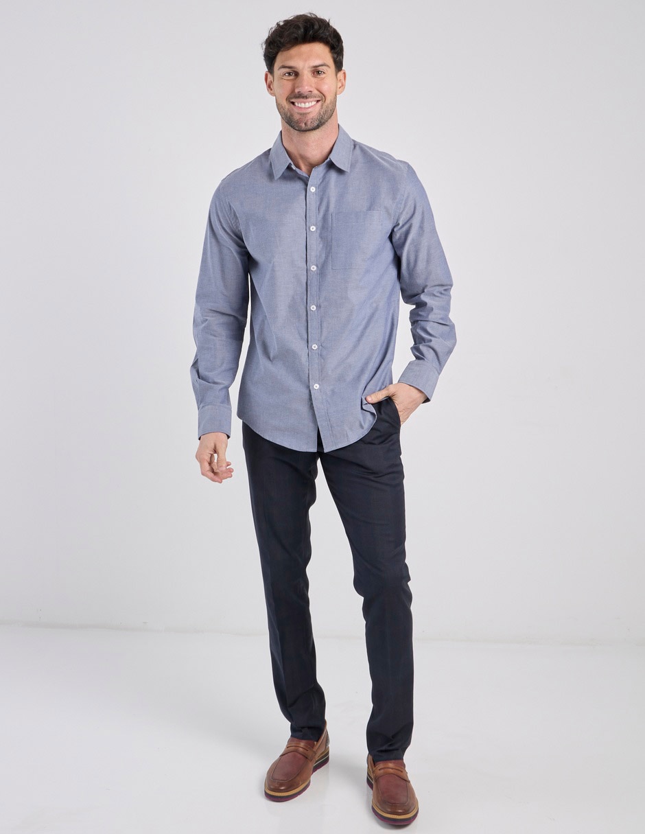 Pantalón de vestir recto para hombre 3
