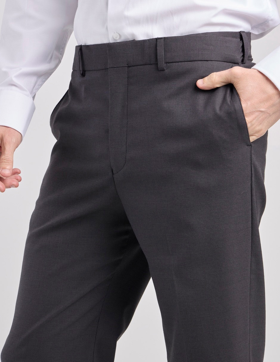 Pantalón de vestir recto para hombre 4