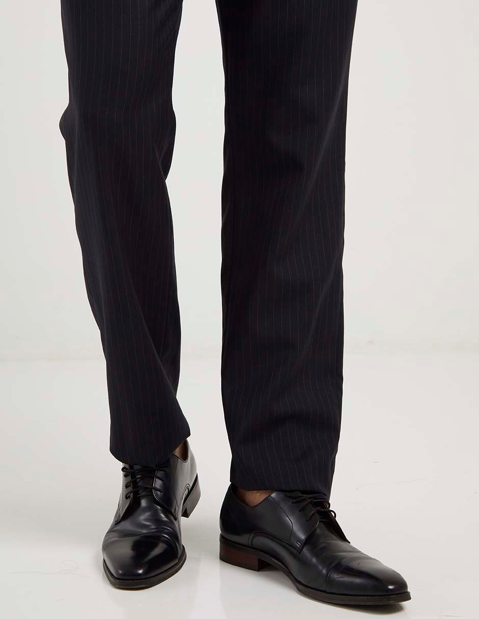 Pantalón casual de vestir regular de lana para hombre 5