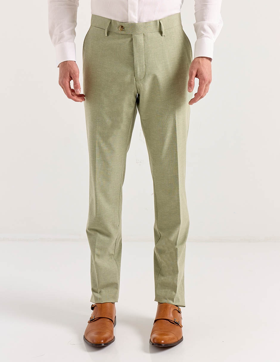 Pantalón de vestir slim para hombre