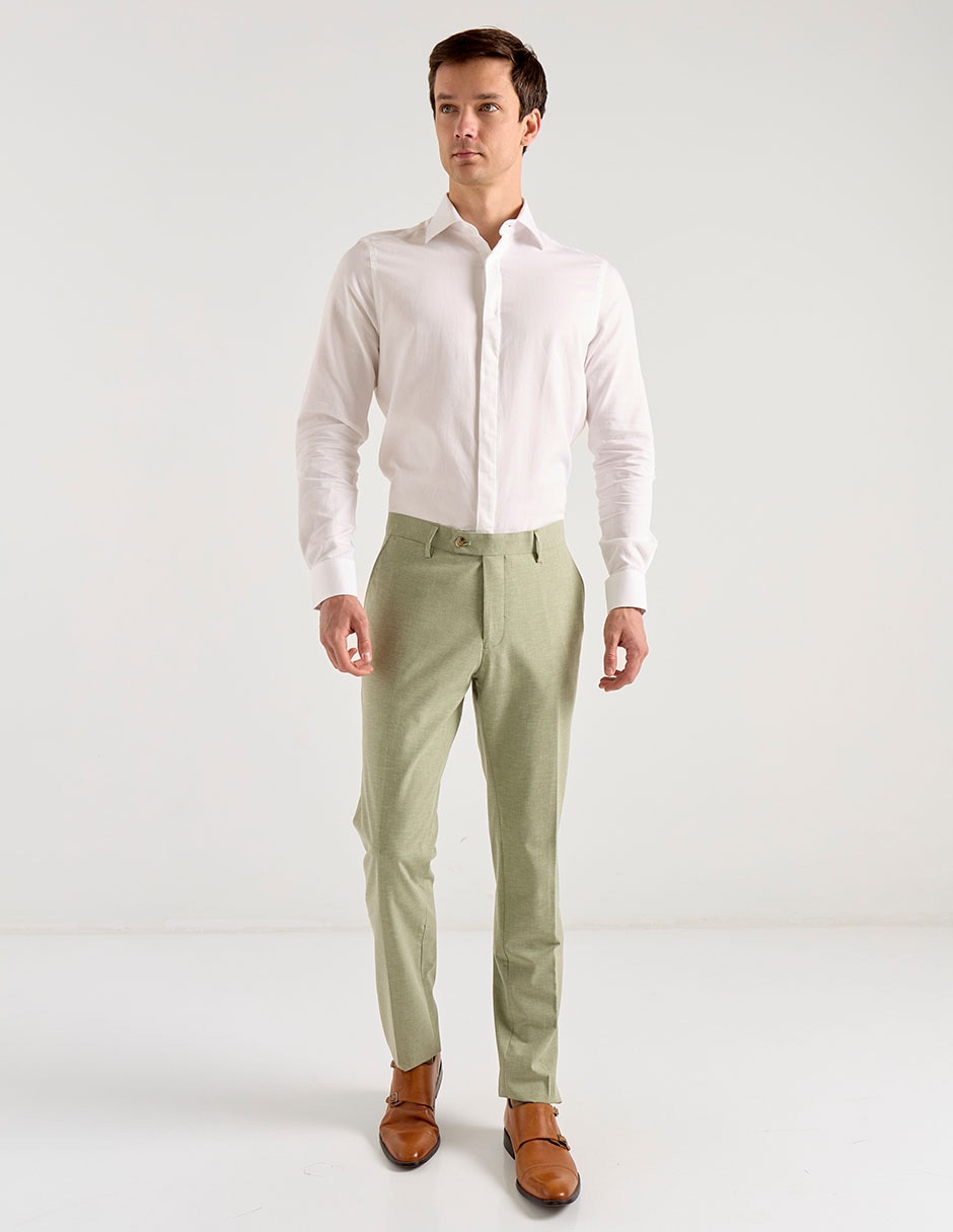 Pantalón de vestir slim para hombre 3