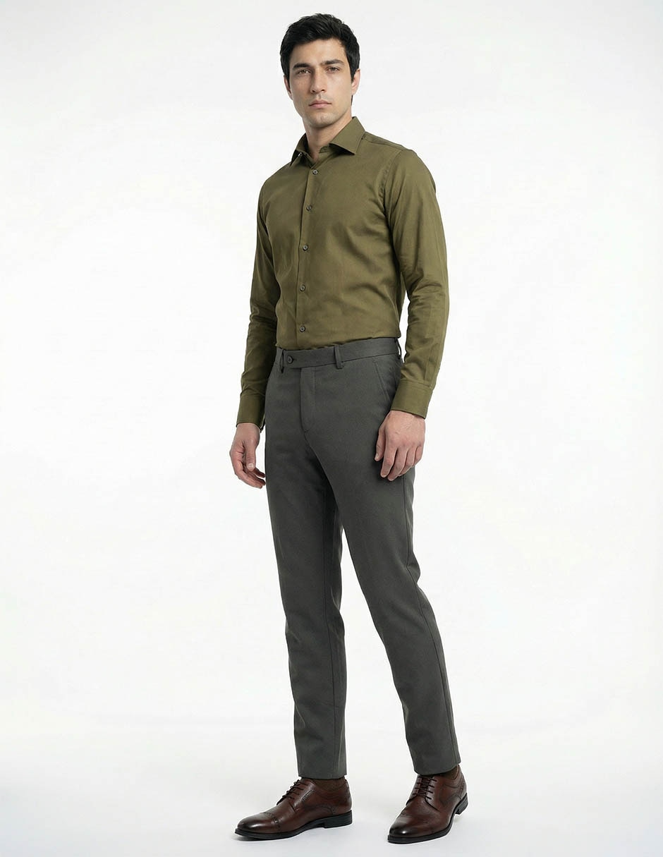 Pantalón de vestir slim para hombre 3