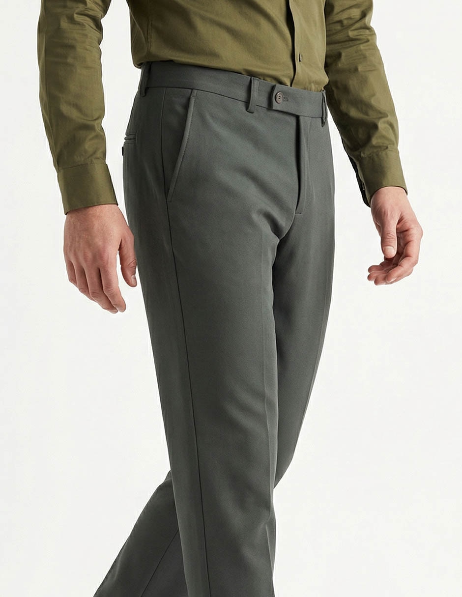 Pantalón de vestir slim para hombre 4