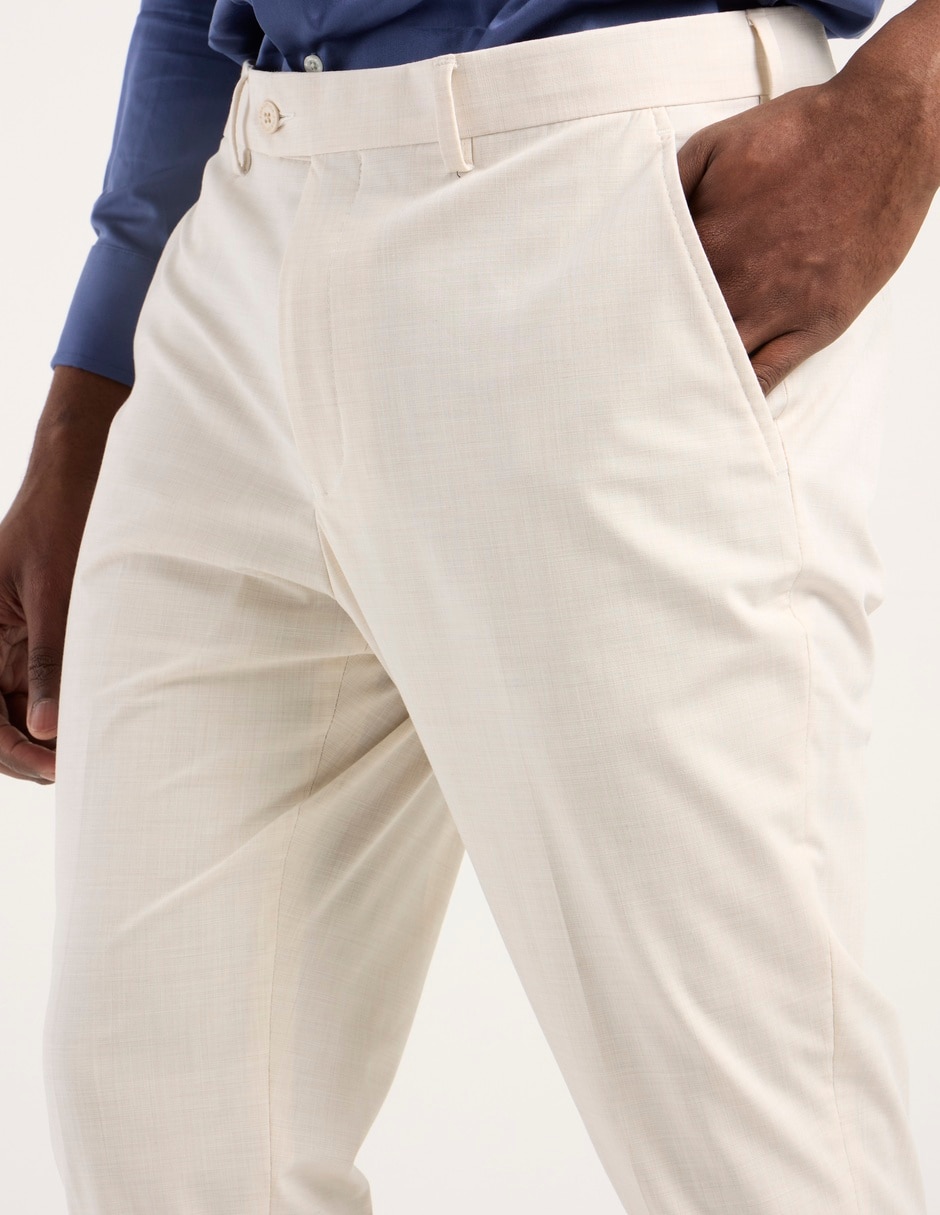 Pantalón formal de vestir slim para hombre 4
