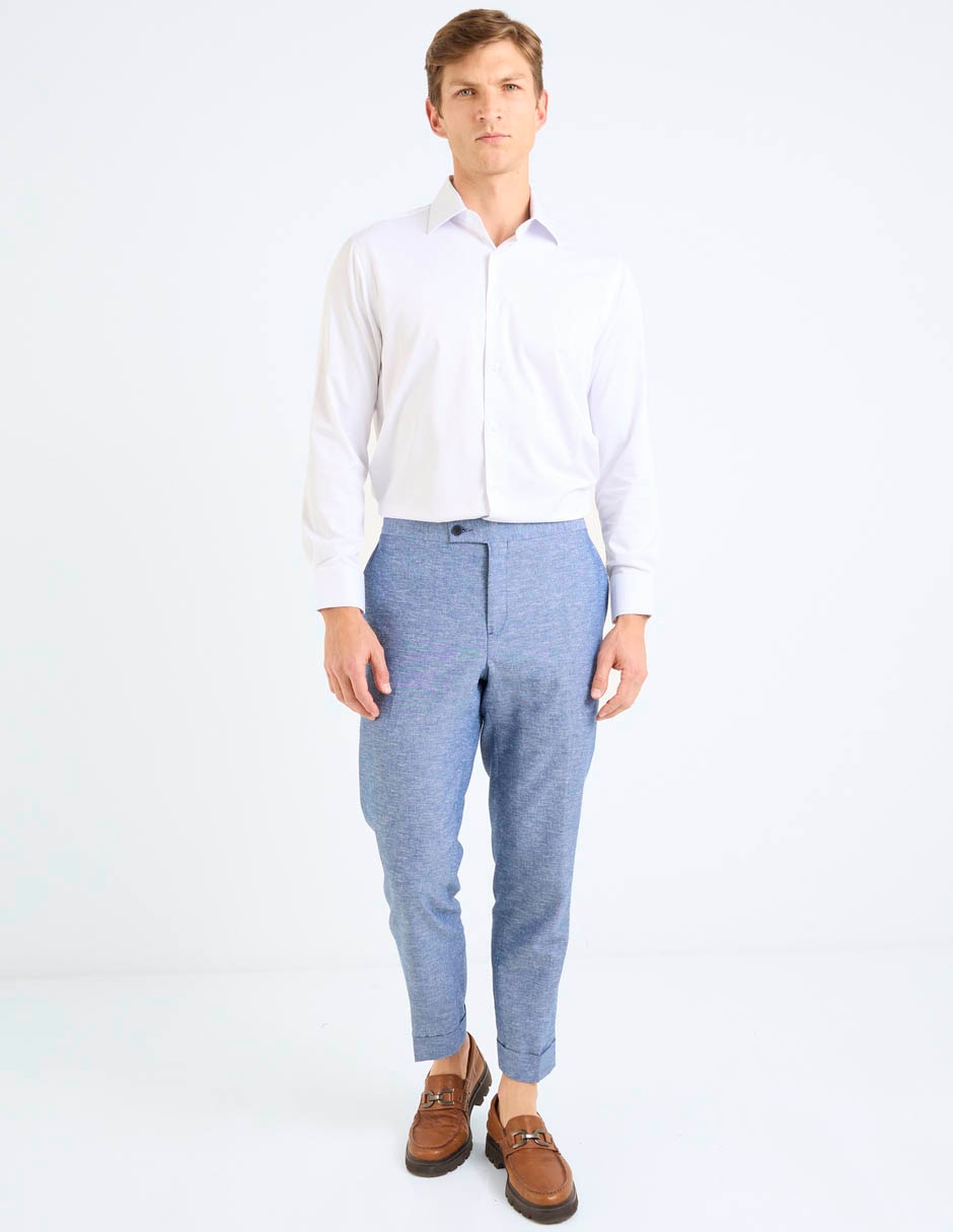 Pantalón business casual chino slim para hombre 2