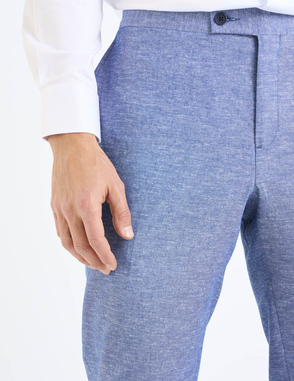 Pantalón business casual chino slim para hombre 5