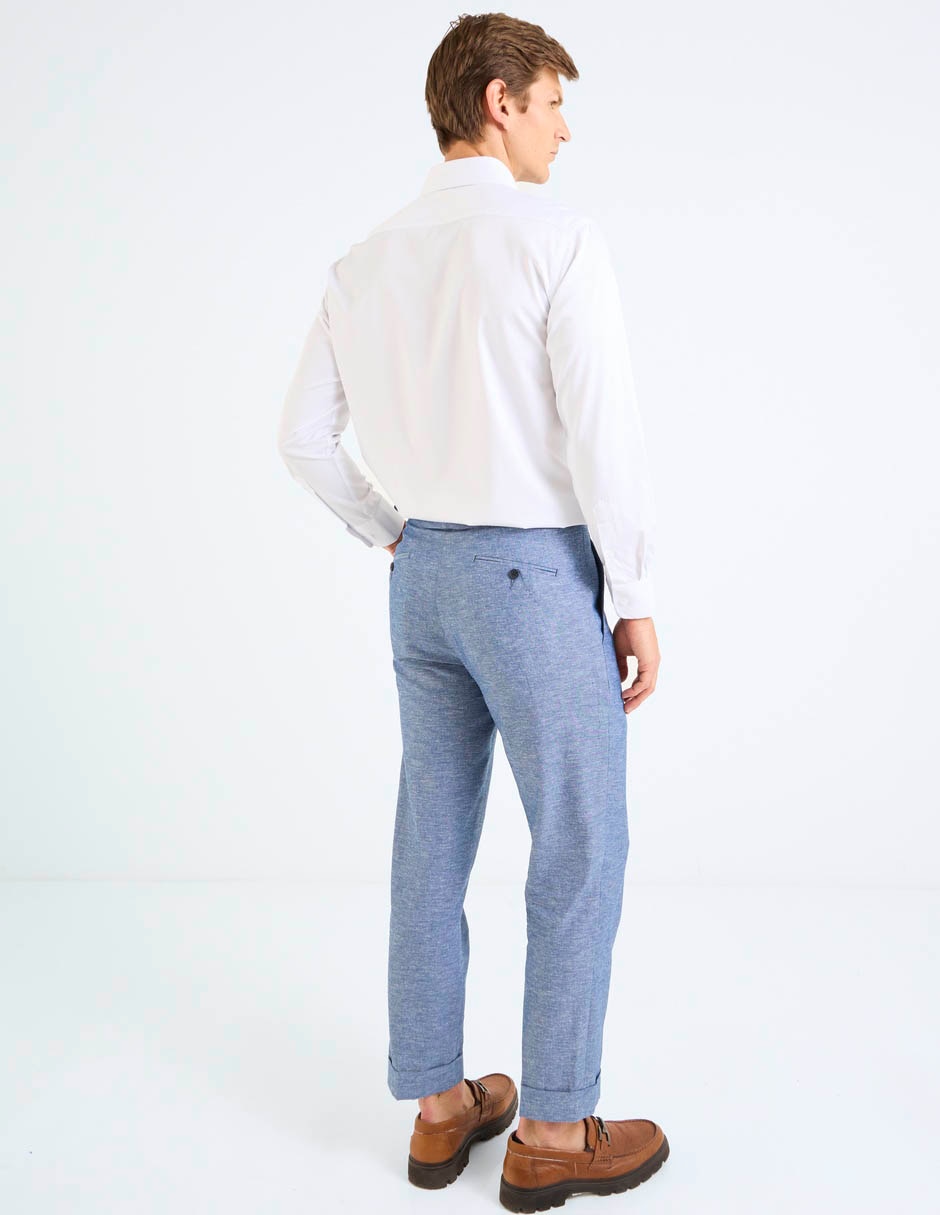 Pantalón business casual chino slim para hombre 6