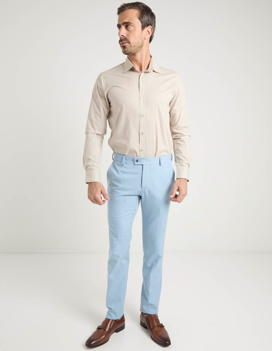 Pantalón de vestir slim para hombre 3