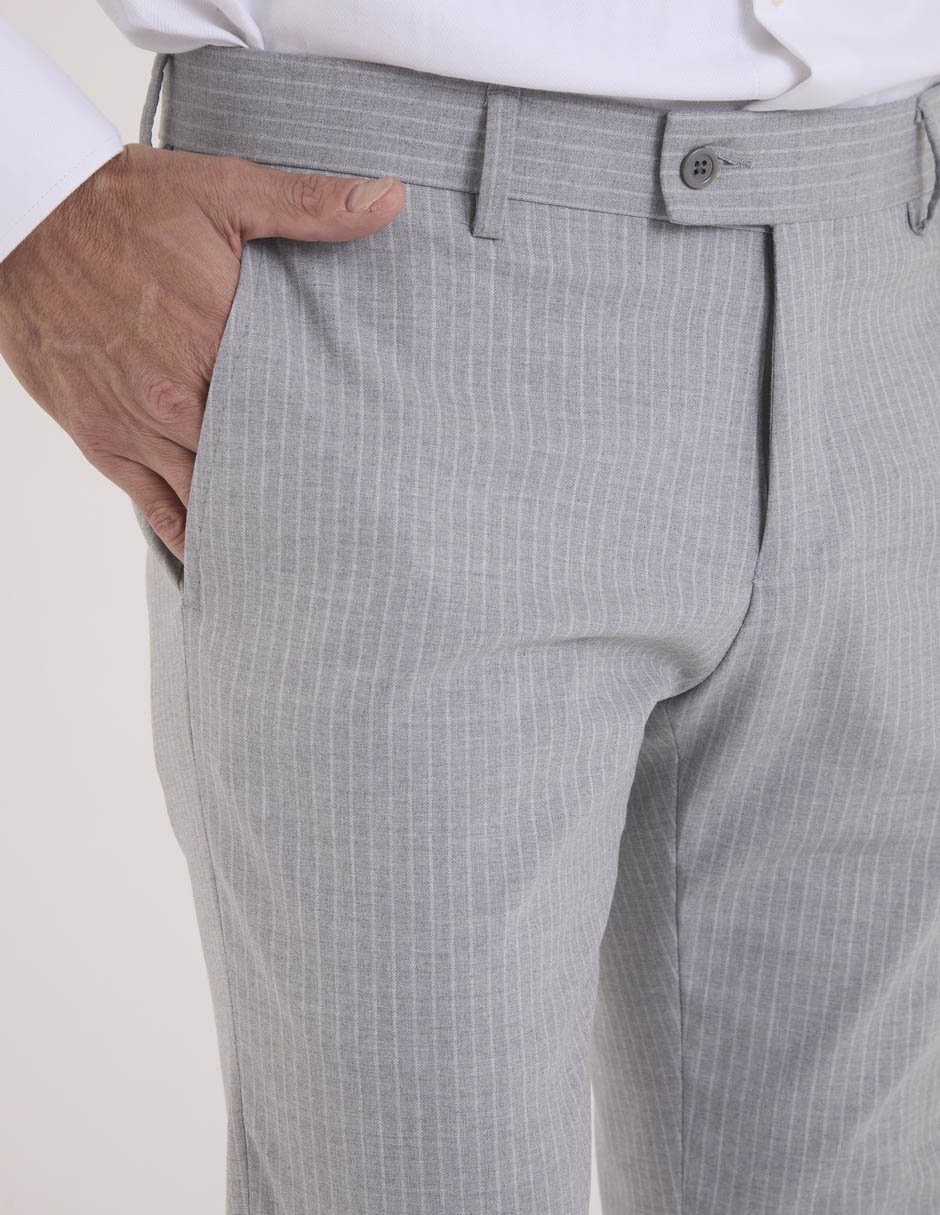 Pantalón de vestir slim para hombre 4