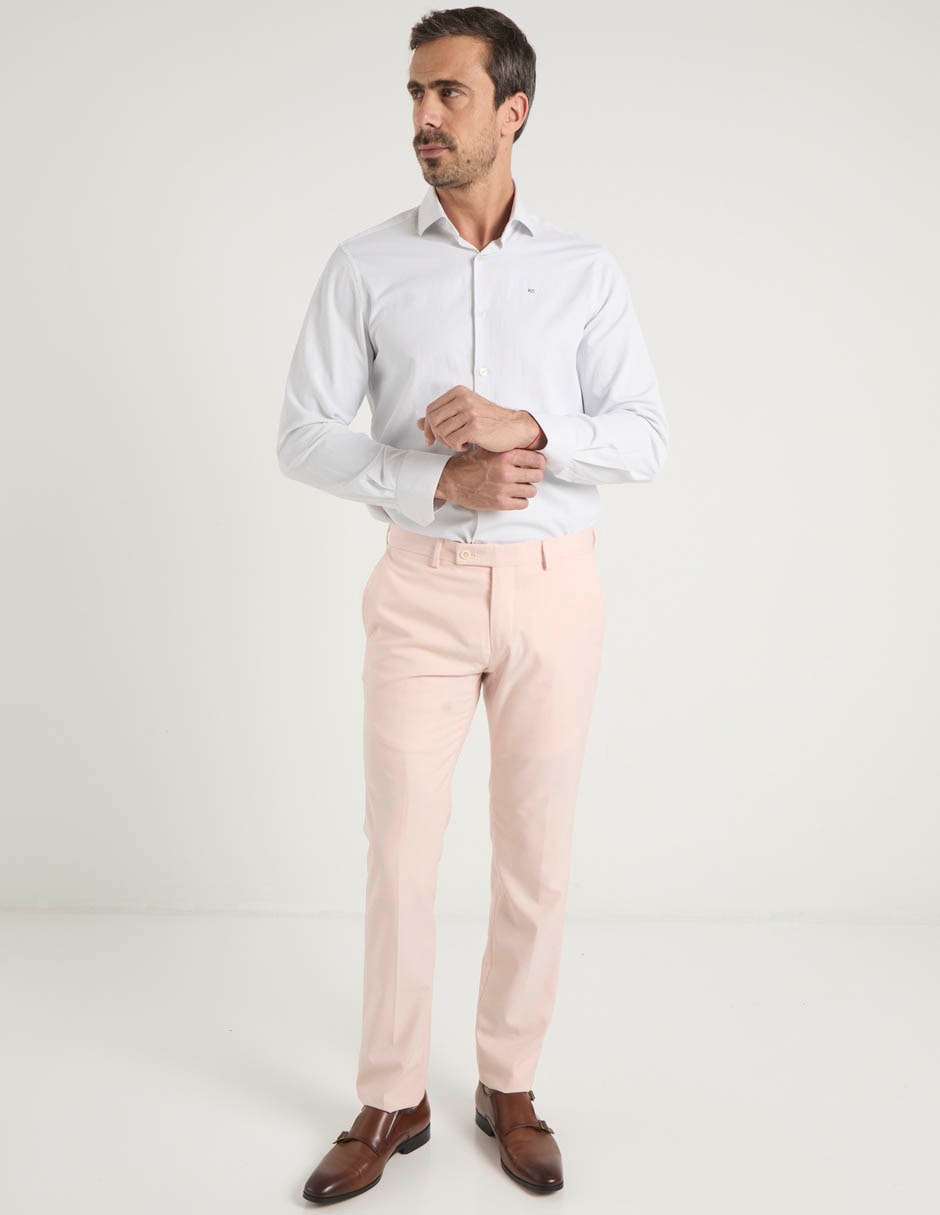 Pantalón de vestir slim para hombre