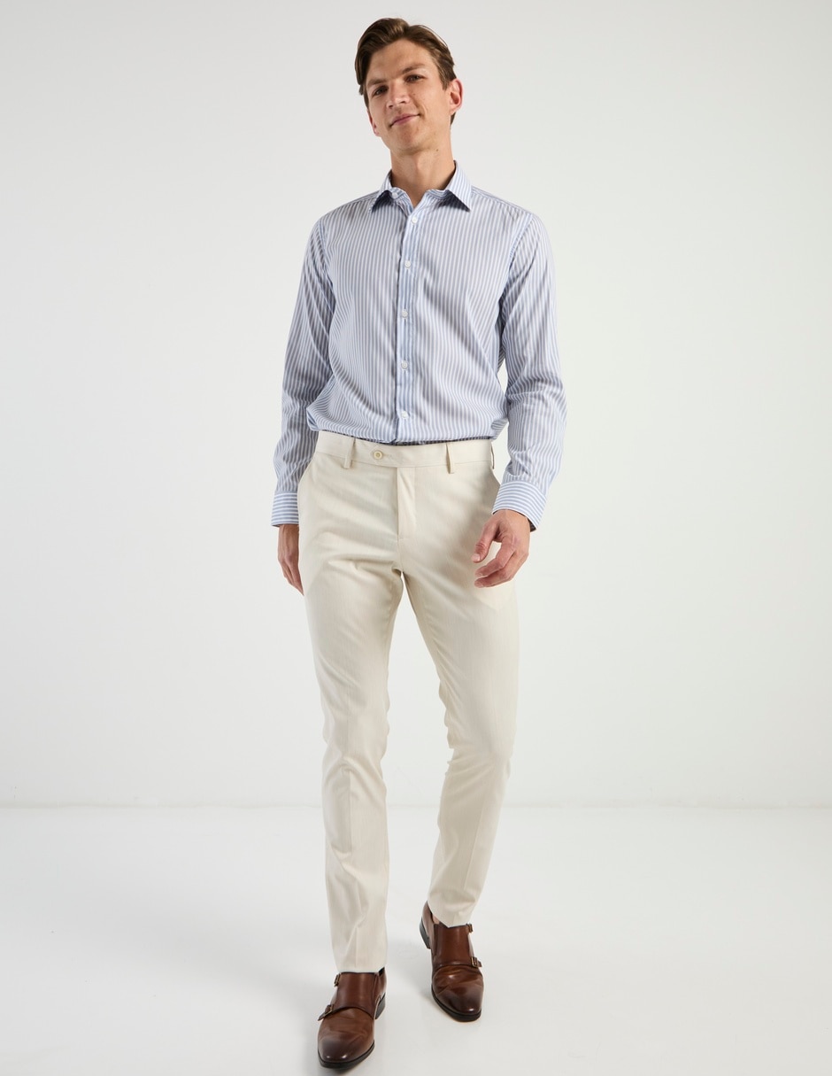 Pantalón de vestir slim para hombre 2