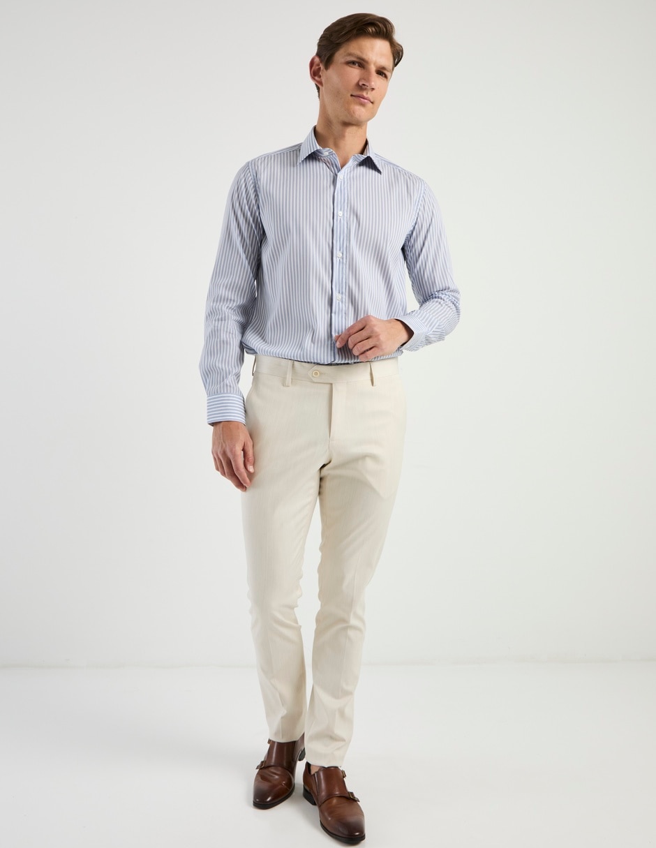 Pantalón de vestir slim para hombre 3