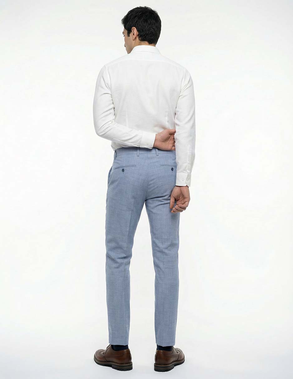 Pantalón de vestir slim para hombre 7