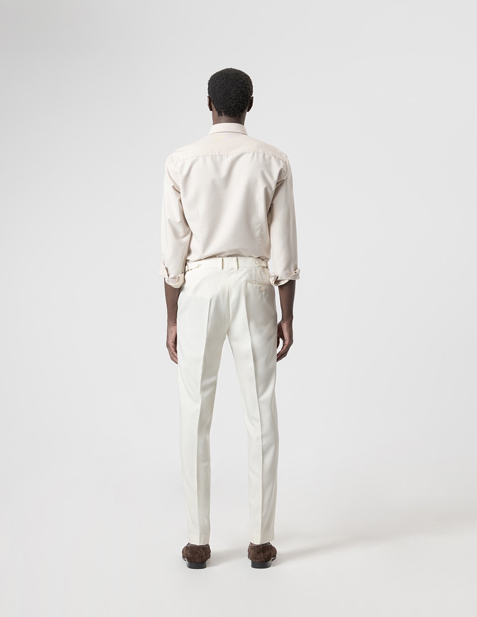 Pantalón de vestir slim para hombre 4