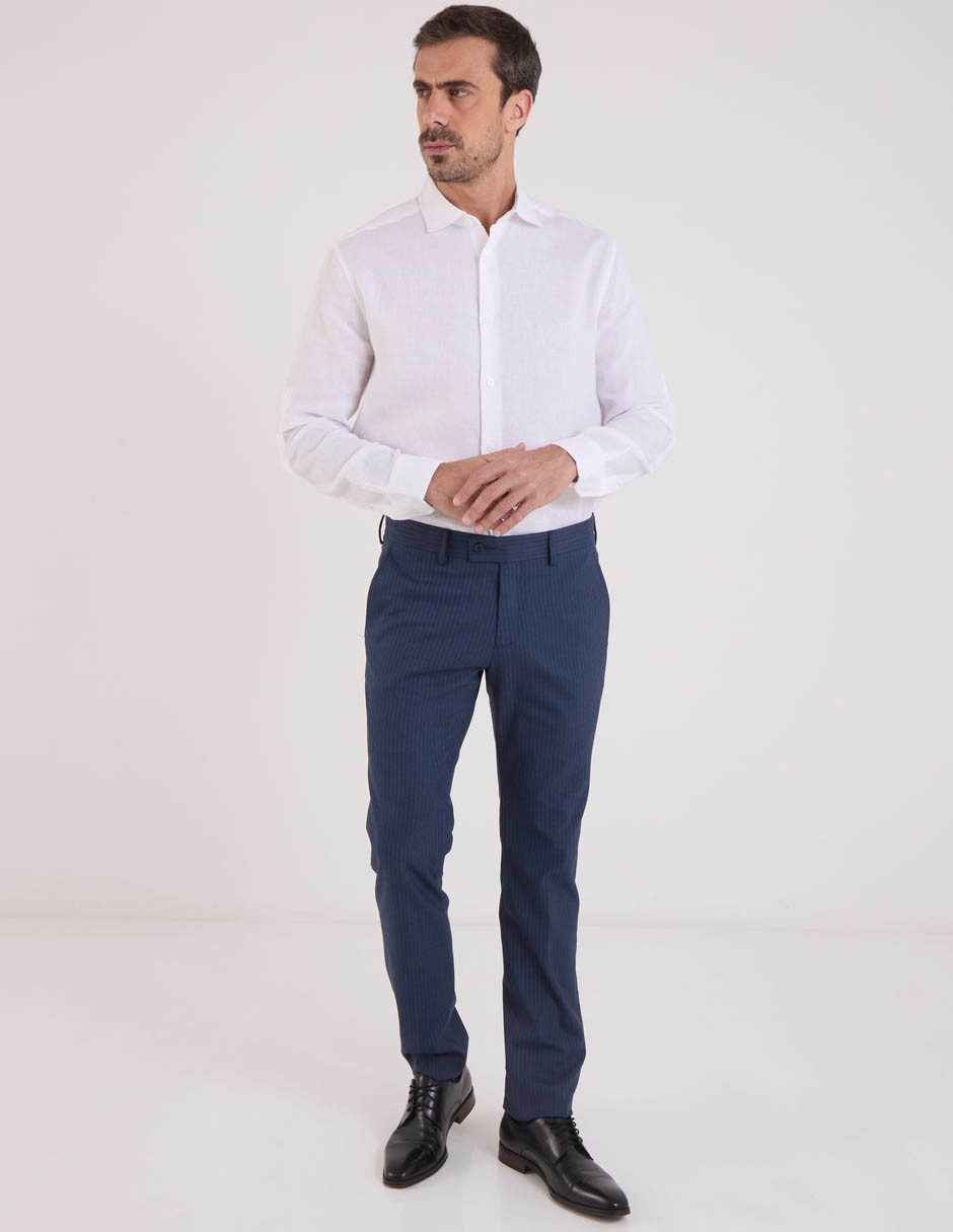 Pantalón de vestir regular para hombre 2