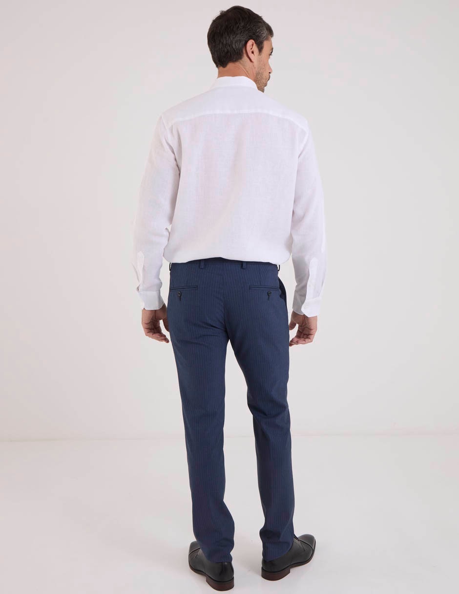 Pantalón de vestir regular para hombre 6