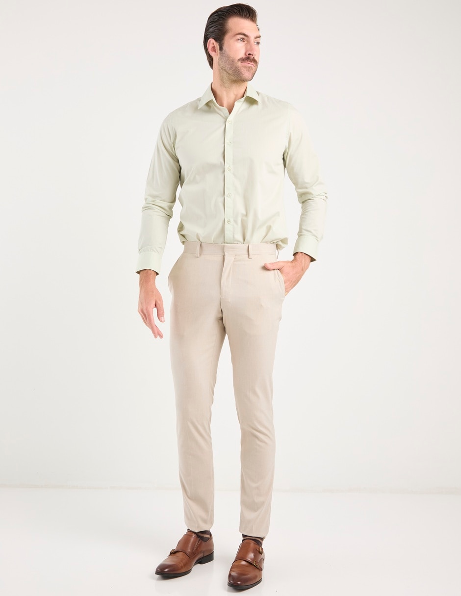 Pantalón de vestir slim para hombre 2