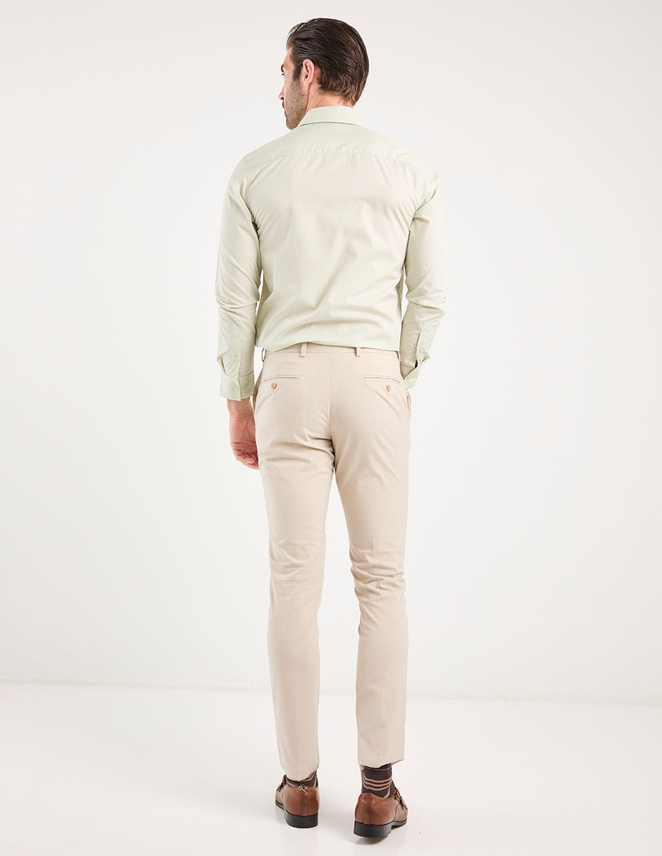 Pantalón de vestir slim para hombre 6