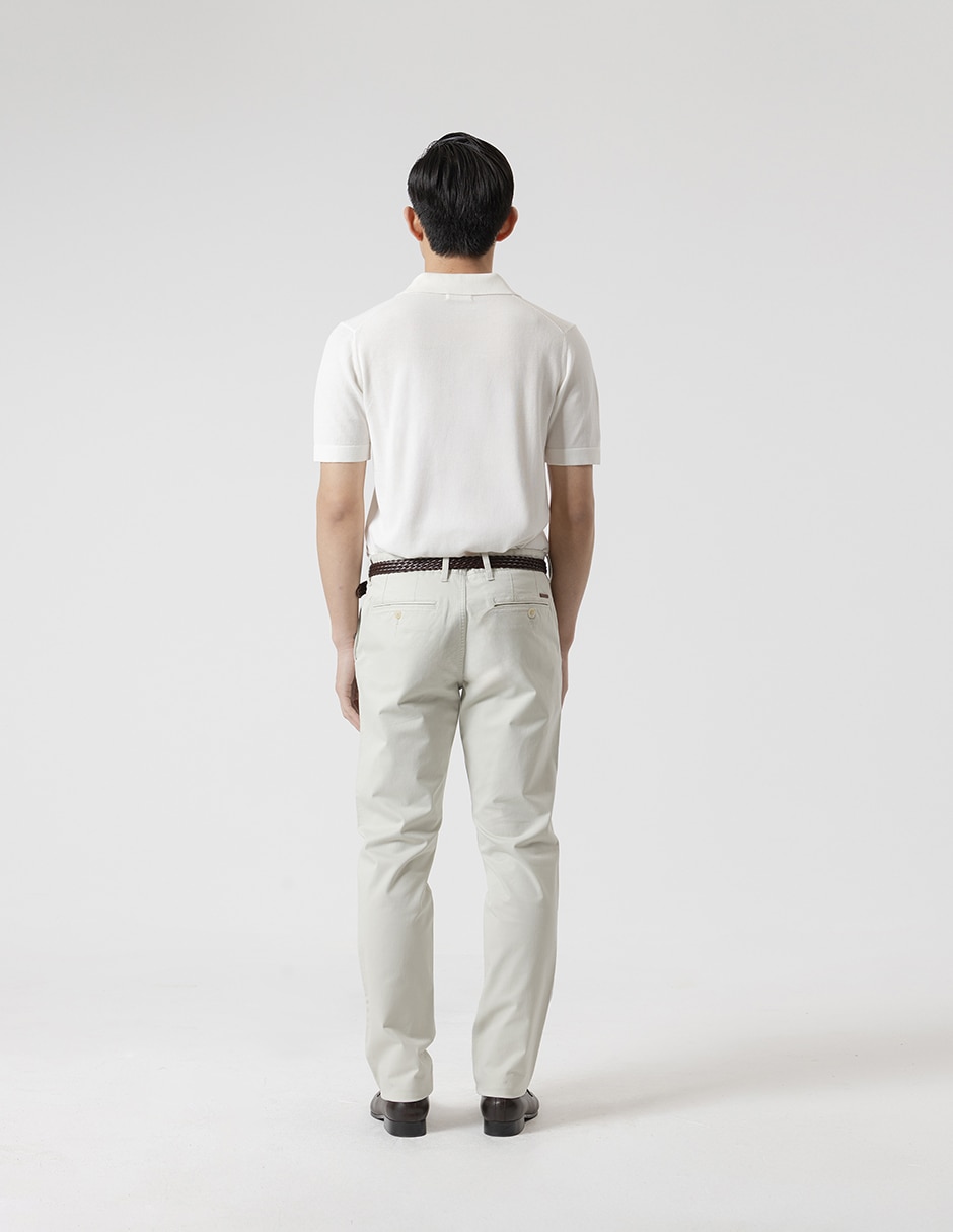 Pantalón chino recto para hombre 4