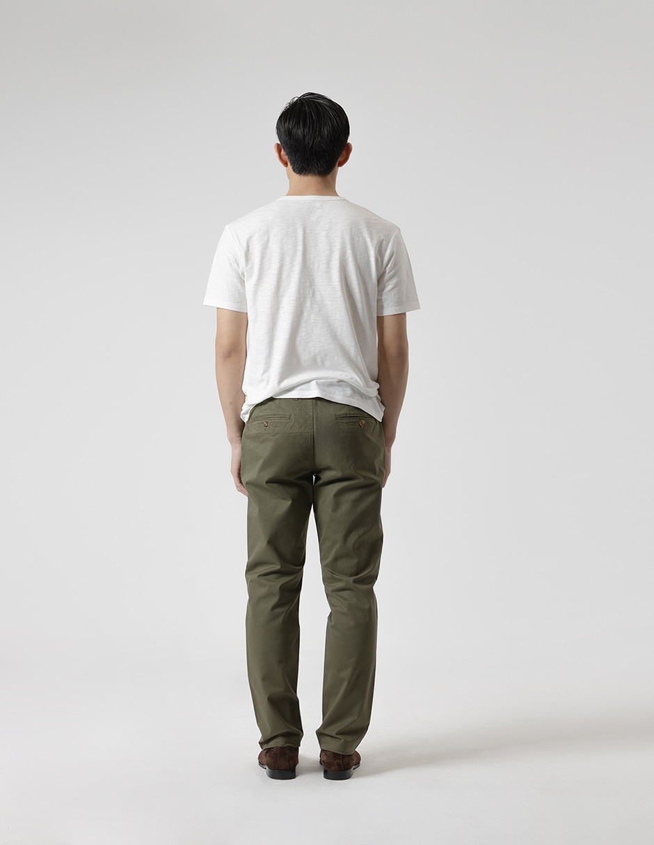 Pantalón chino recto para hombre 2